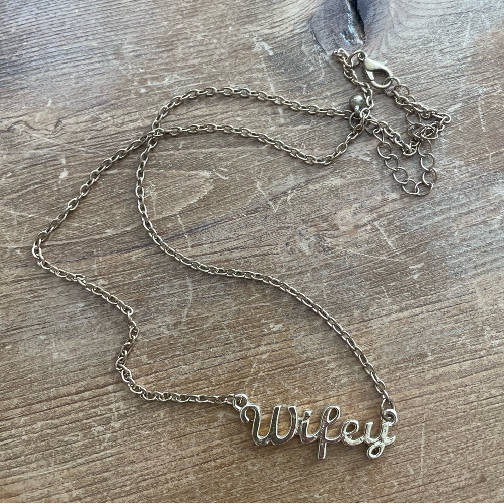 Gold 'Wifey' kate spade Necklace